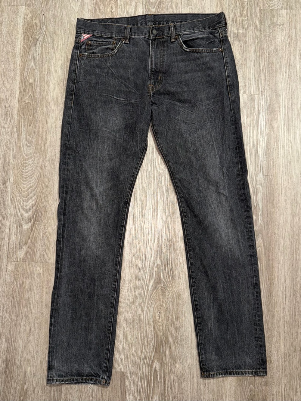 Denim & Supply Ralph Lauren Slim Black Jeans Men’s 34x32 100% Cotton Dark Wash